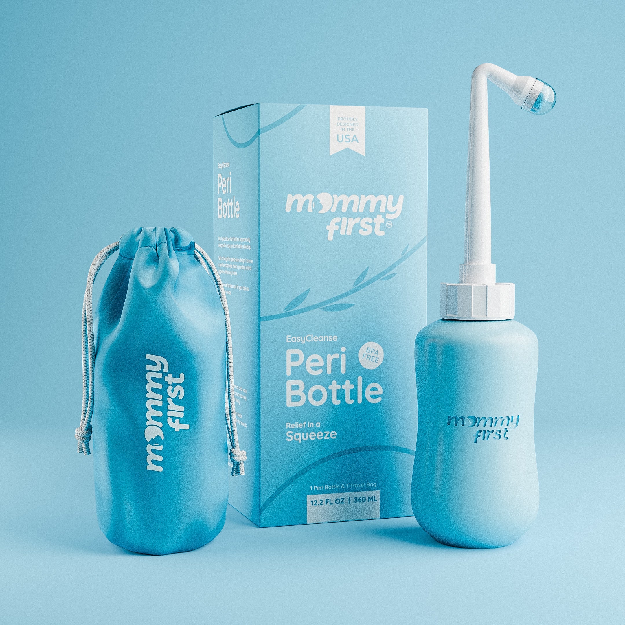 Upside Down Peri Bottle | Ocean Mist
