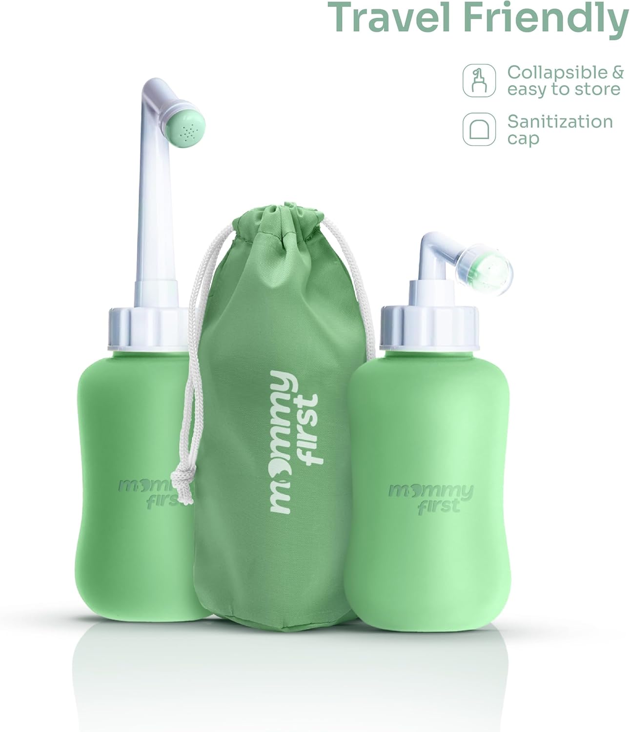 Upside Down Peri Bottle | Matcha Mint